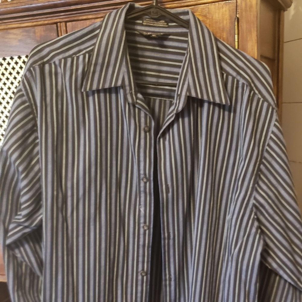 Mens long sleeve button up